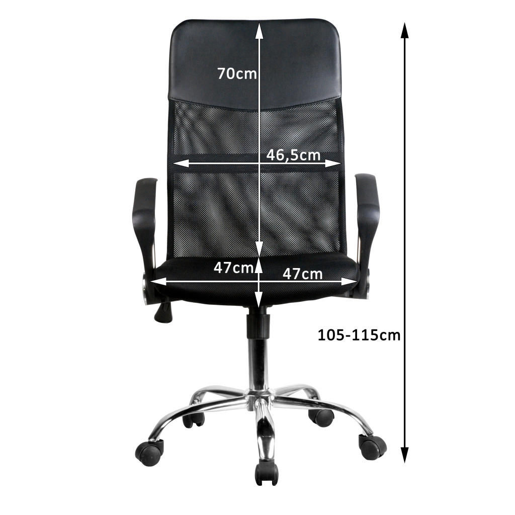 Fauteuil du bureau AKORD OCF7 Rouge - 5