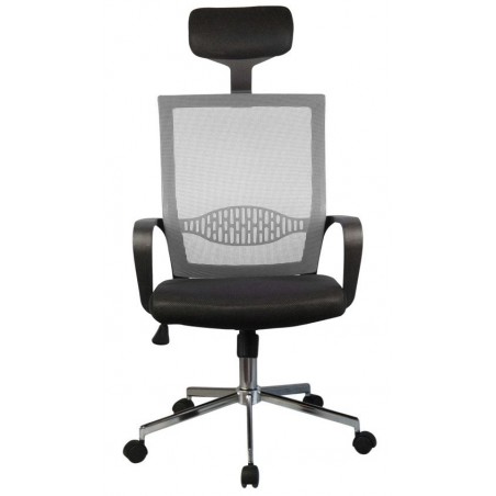 Fauteuil du bureau mesh AKORD OCF9 Gris - 5
