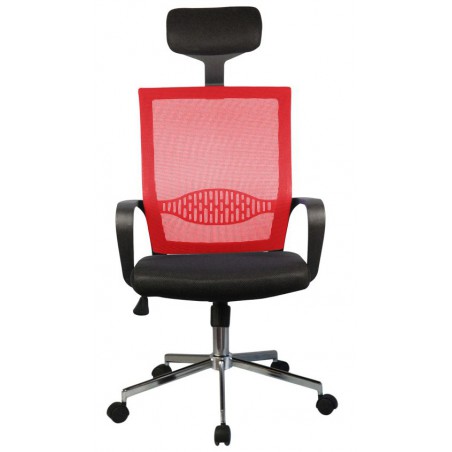 Fauteuil du bureau mesh AKORD OCF9 Rouge - 5
