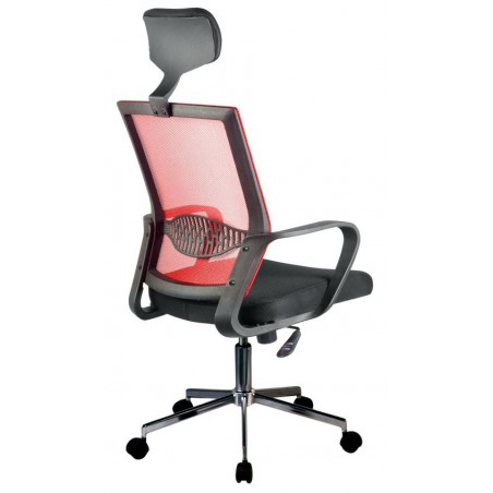 Fauteuil du bureau mesh AKORD OCF9 Rouge - 3