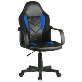 Fauteuil des jeux enfant AKORD C18 Noir et Bleu